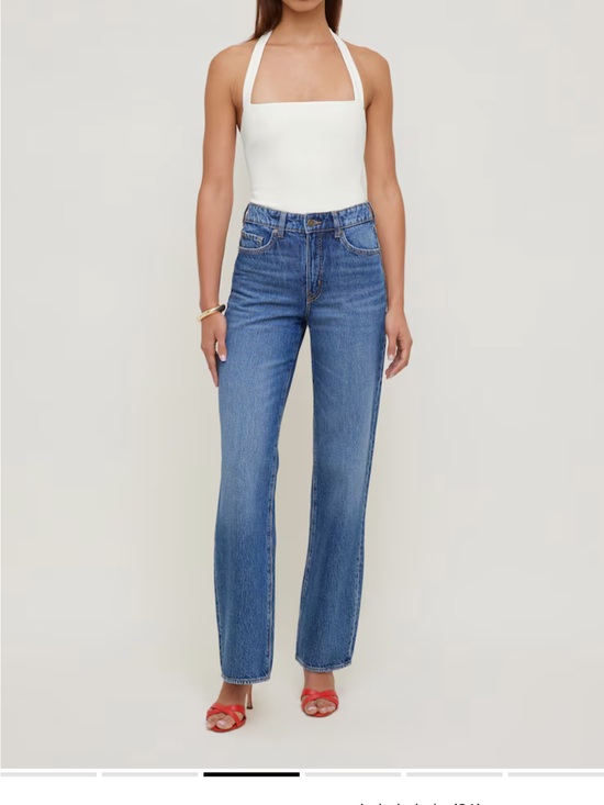 Dynamite Denim - Dynamite Heidi Straight-Leg Jeans in Medium Blue Wash